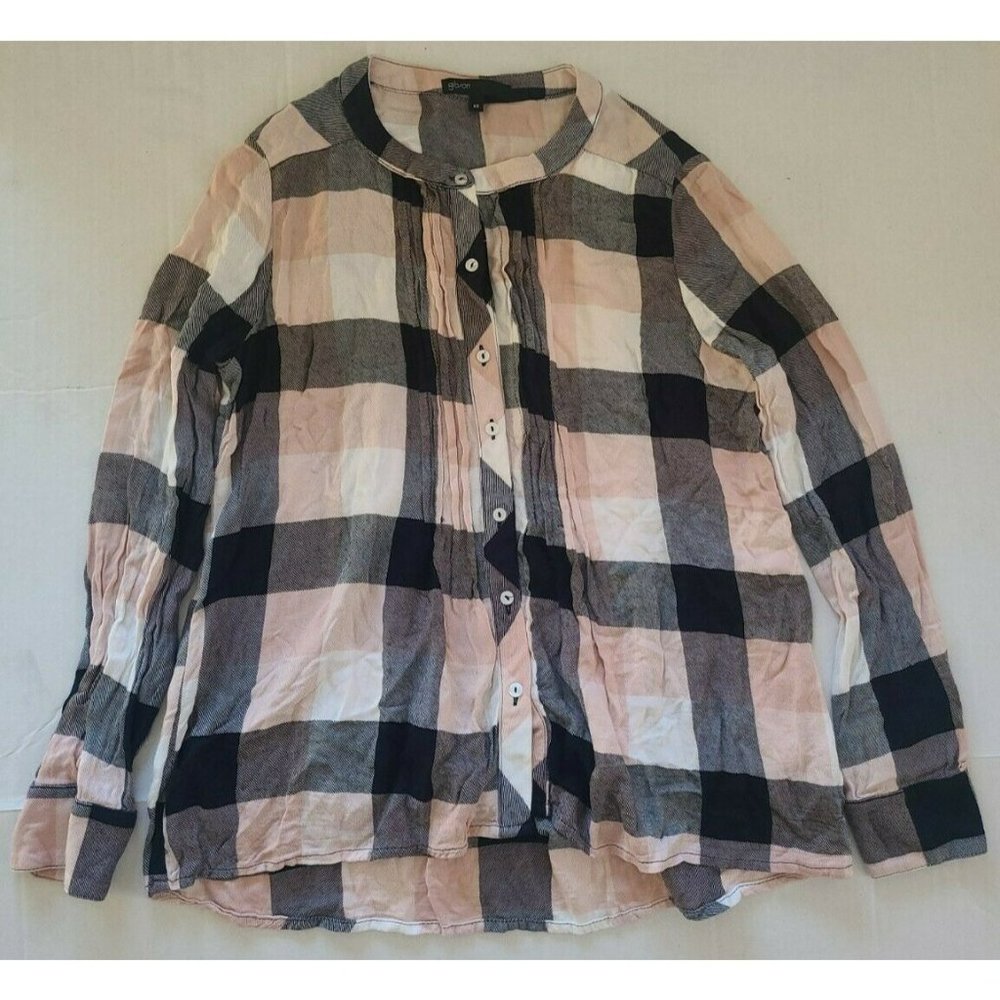 Gibson Womens Plaid Size XS Button Down Shirt
